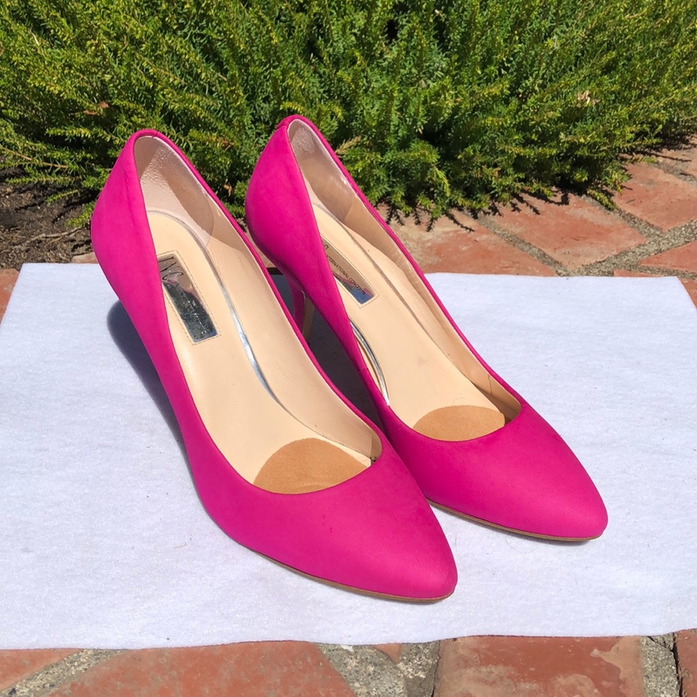 Hot pink heels